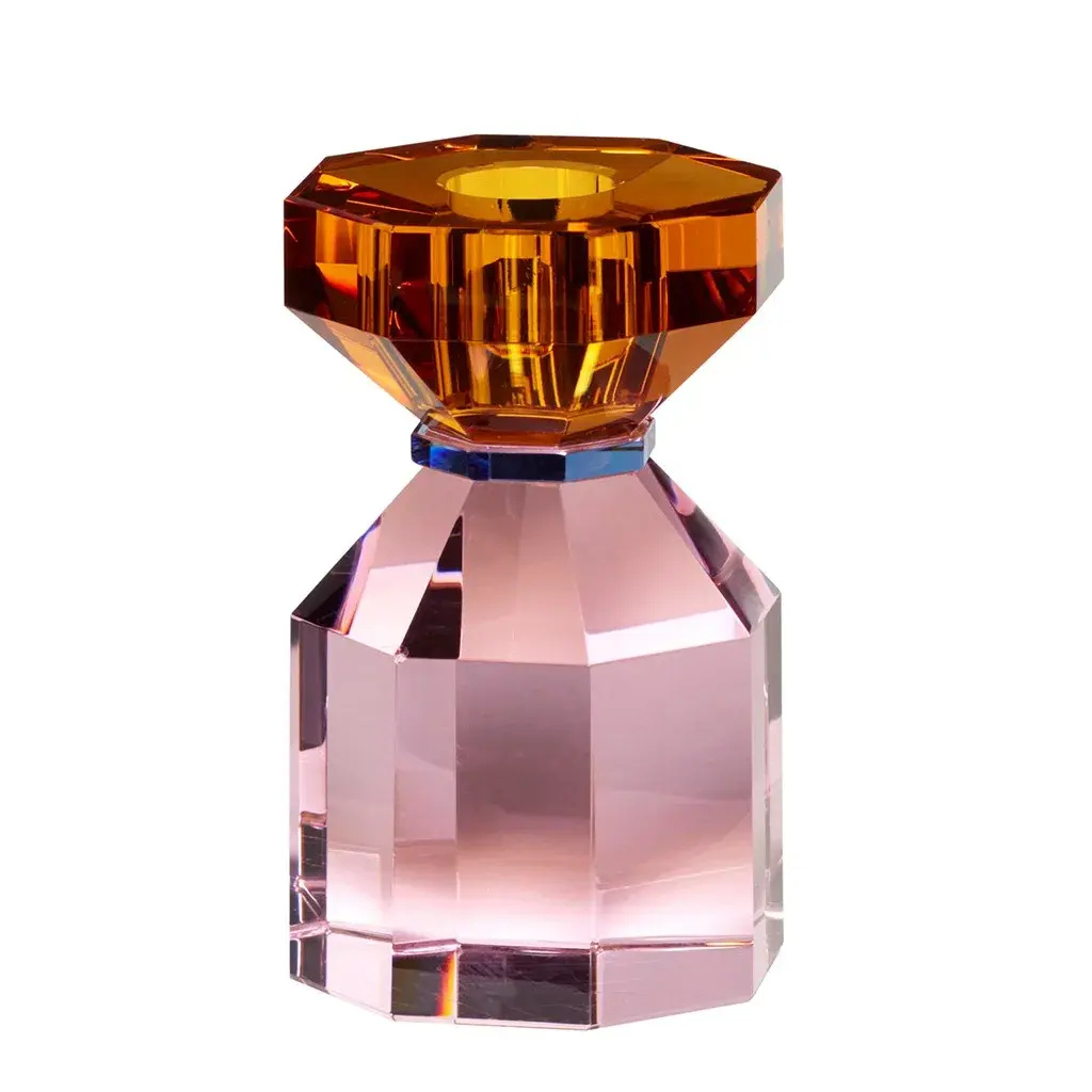 Lysestake 11 cm, Rosa-oransje