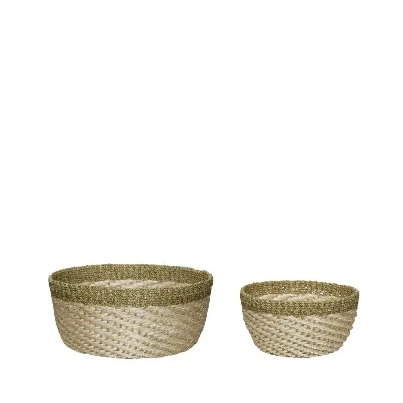 Palm kurver 2-pakning, Natur-grønn