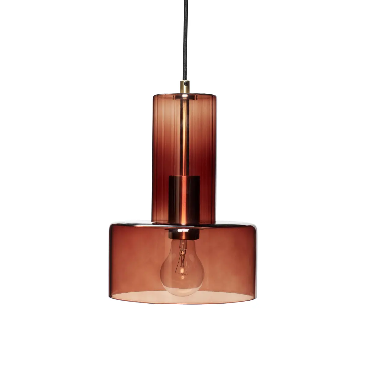 Ripple taklampe, Amber