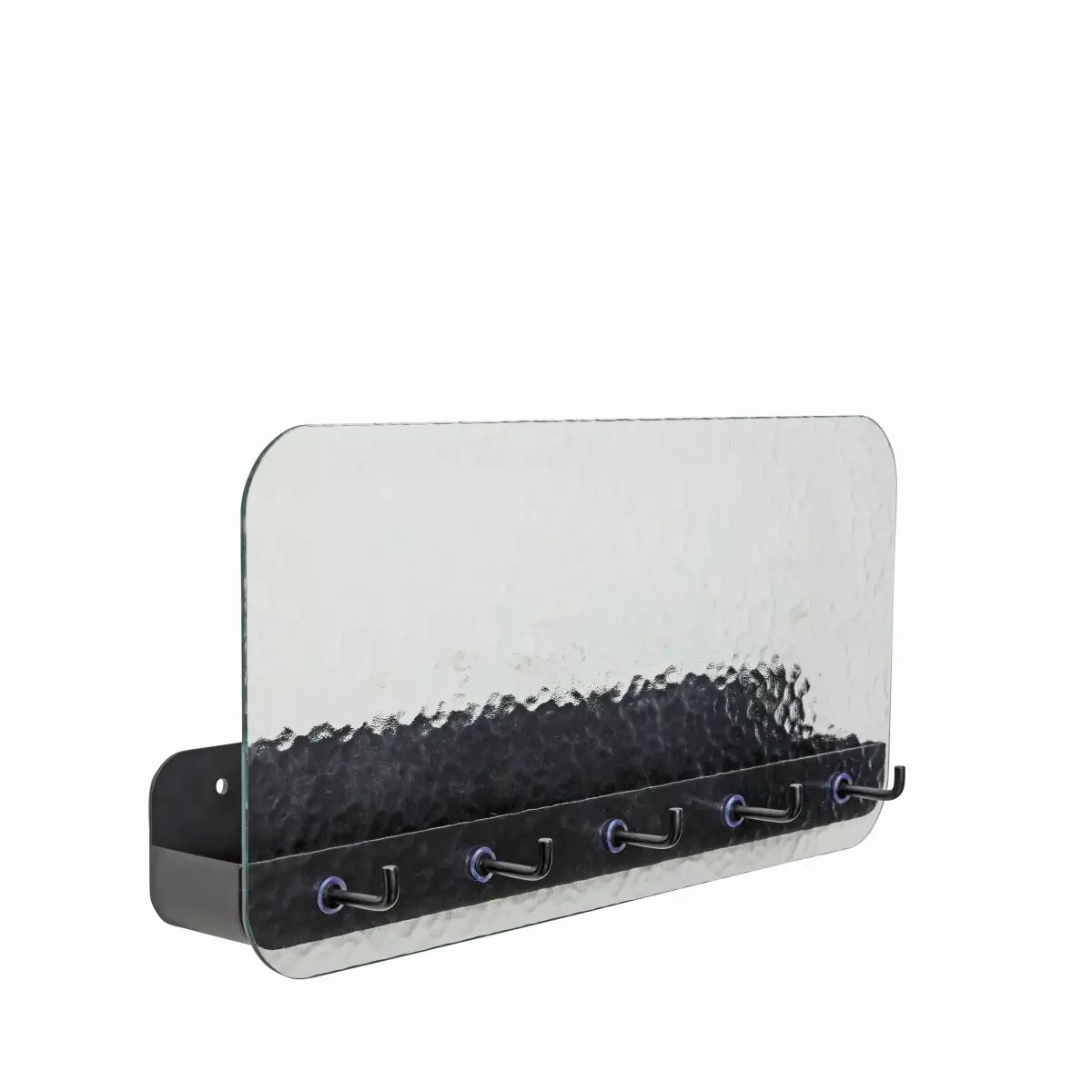 Shack hylle 60x30 cm, Svart