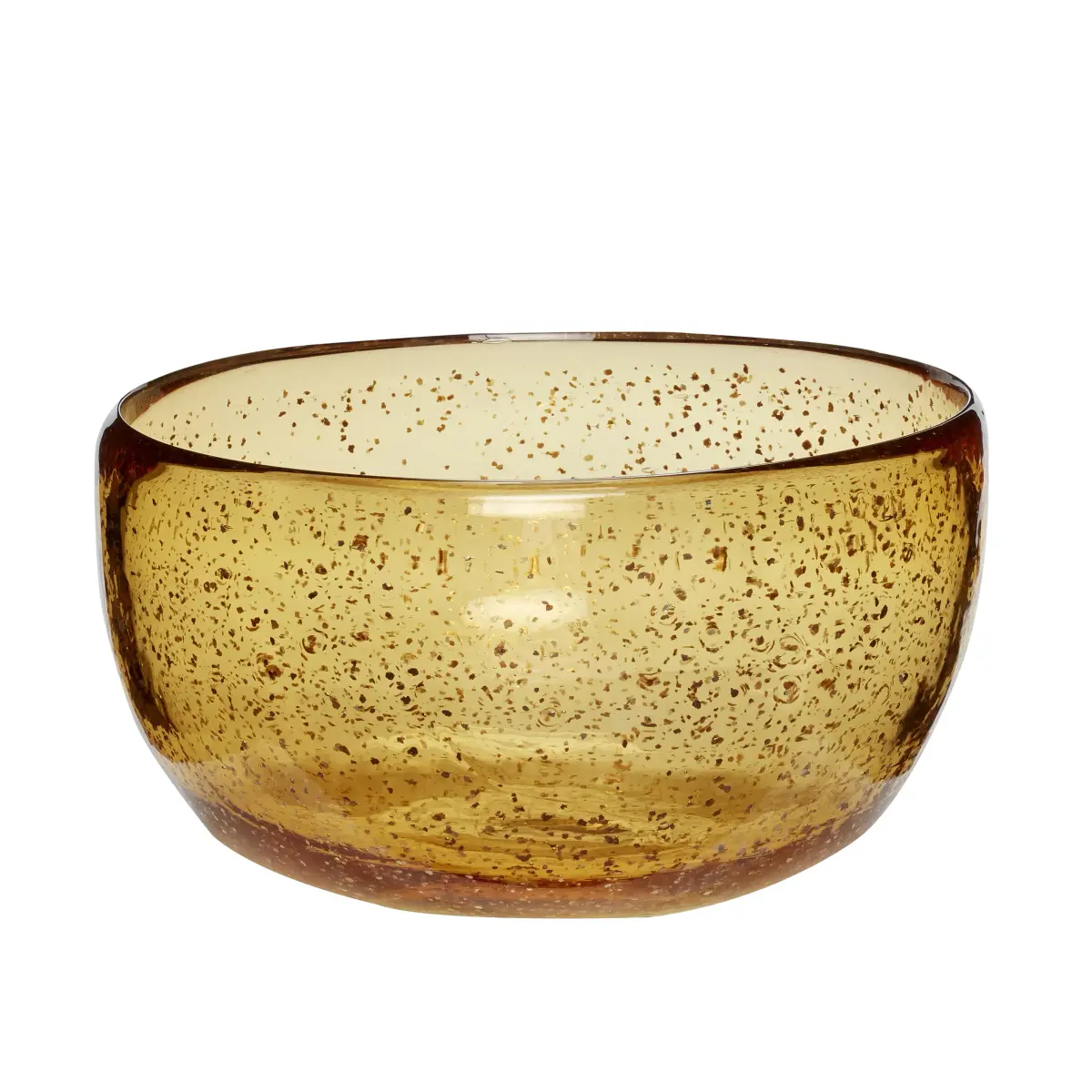 Skål glass amber, Amber