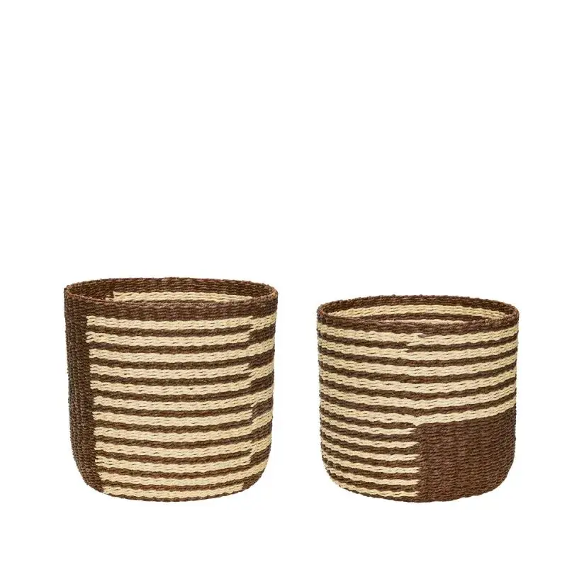 Twine kurver 2-pakning, Brun-beige