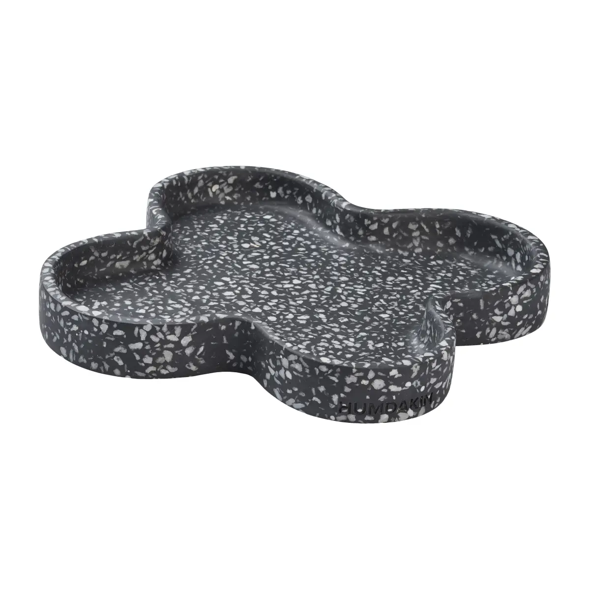 Humdakin Terrazzo brett 27 cm, Black