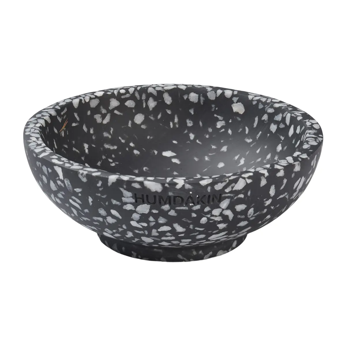 Humdakin Terrazzo skål Ø13 cm, Black