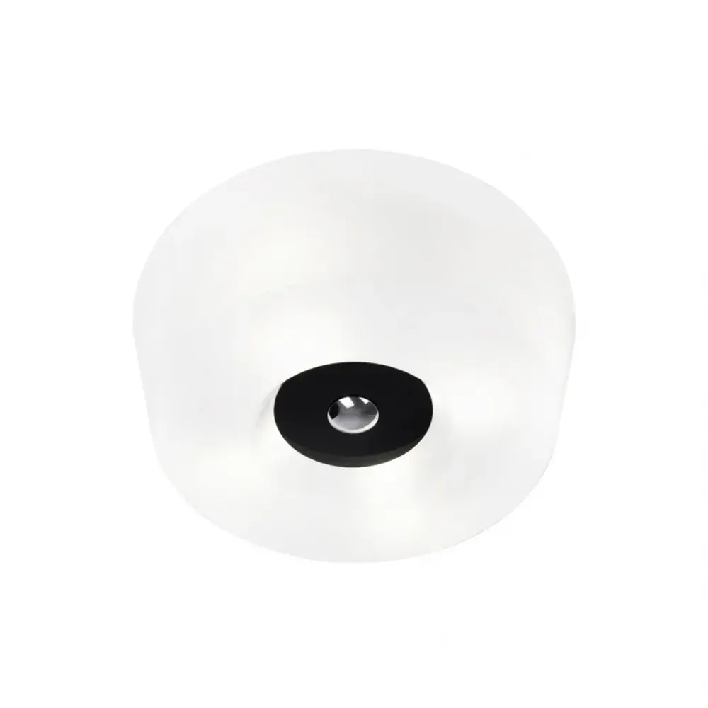 Yki 390 takplafond, Hvit/sort