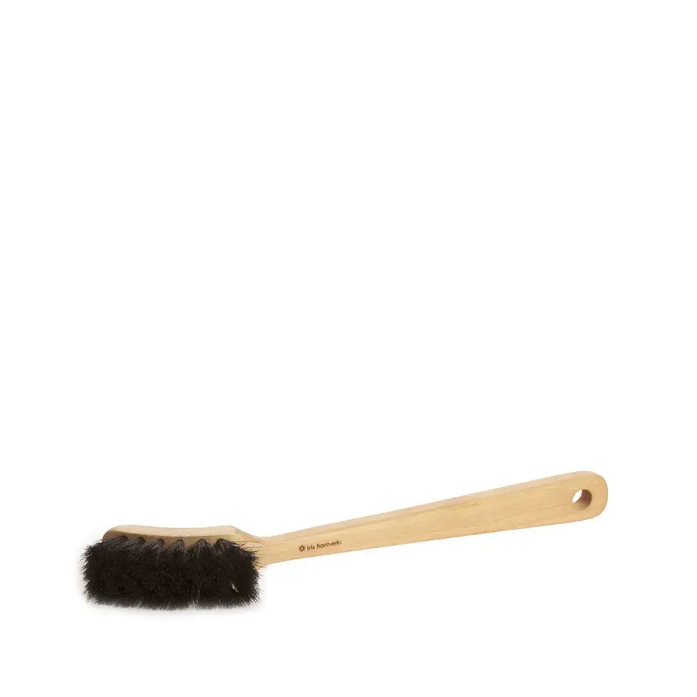 Iris oppvaskbørste, bjørk oljet, sort tagl
