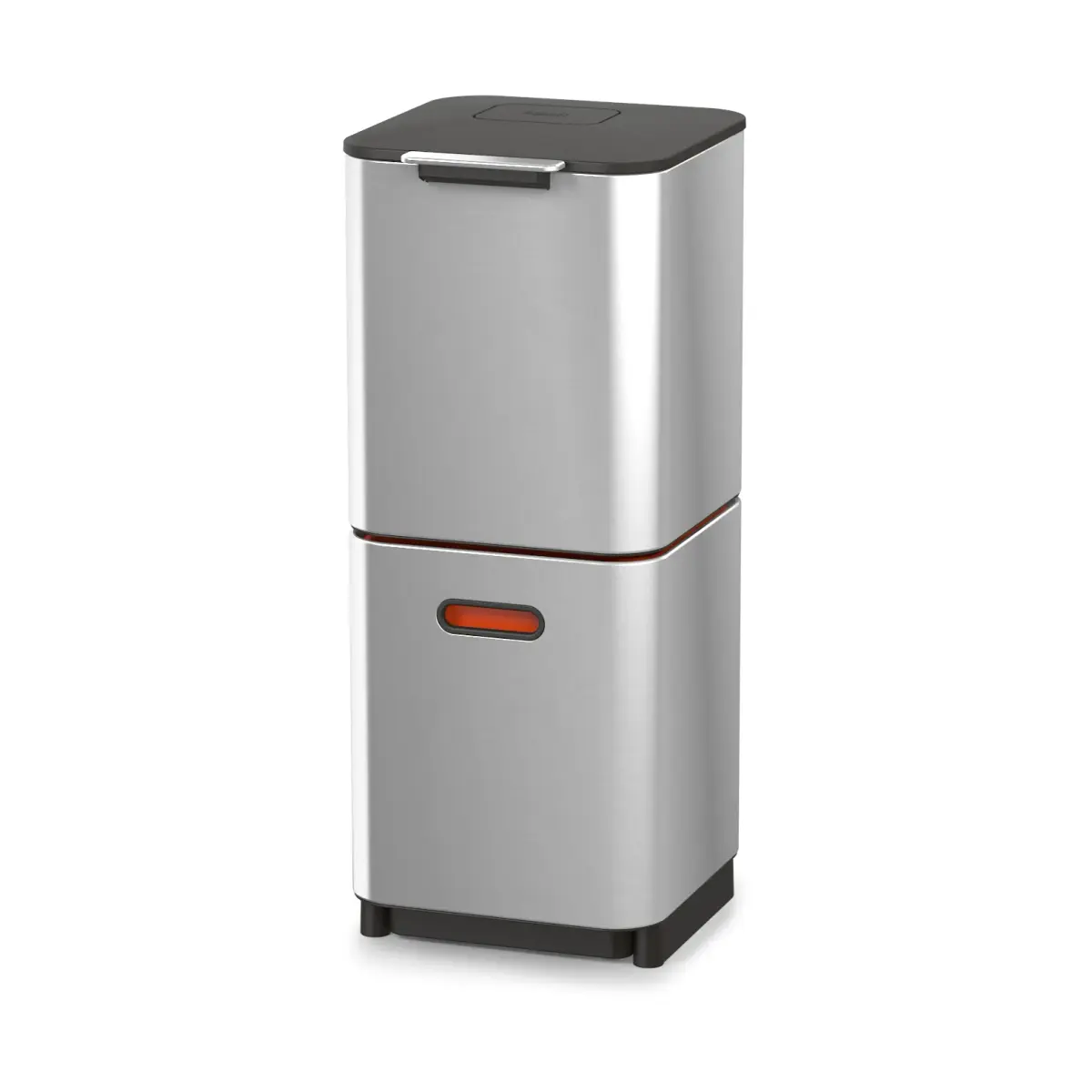 Joseph Joseph Totem Compact søppelbøtte 40 L, Stainless steel