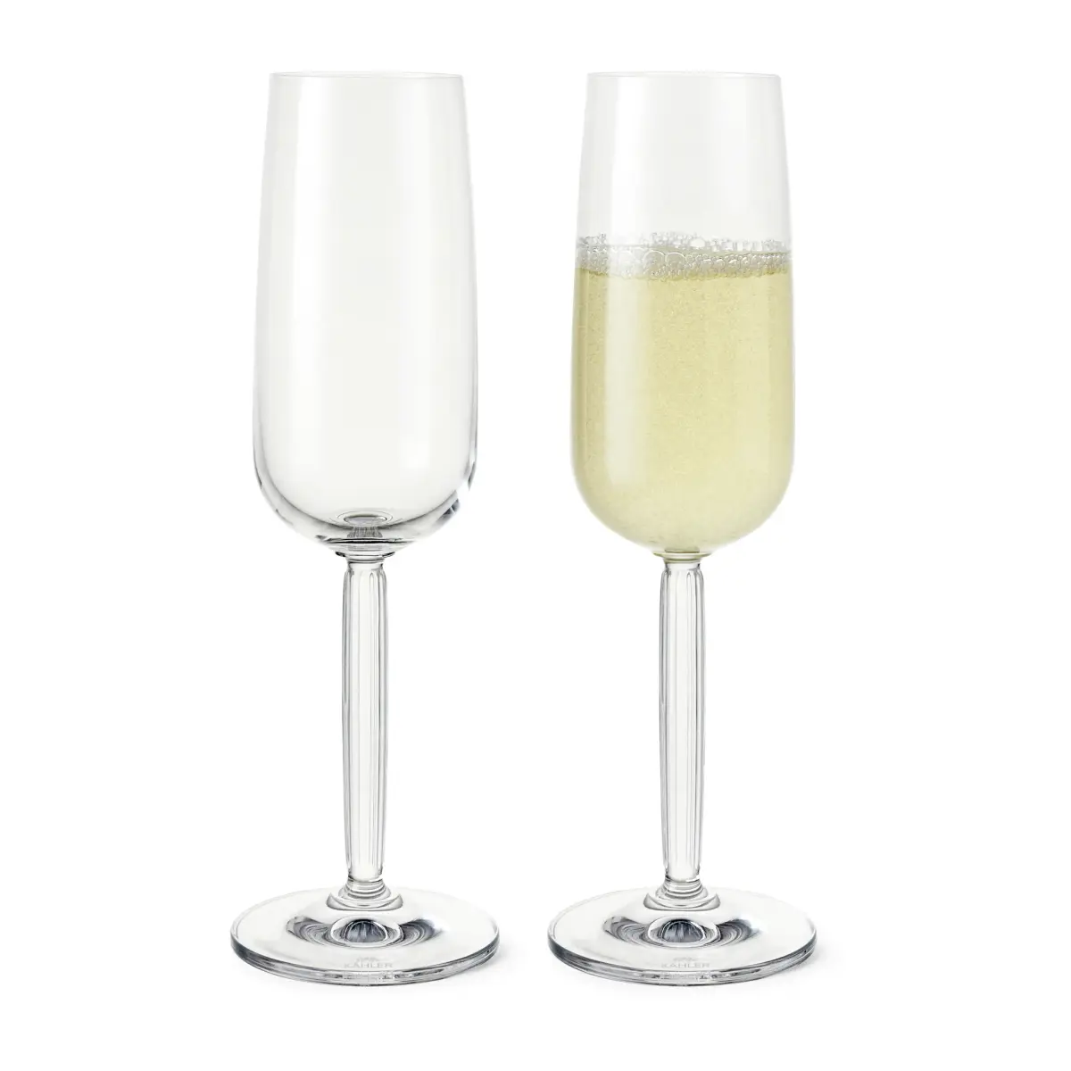 Hammershøi champagneglass 24 cl 2-pakning, Klar