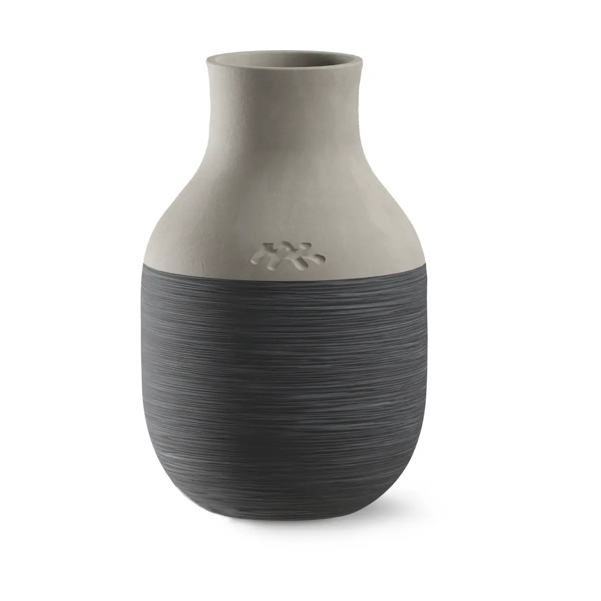 Omaggio Circulare Vase H12.5 cm, Antrasittgrå