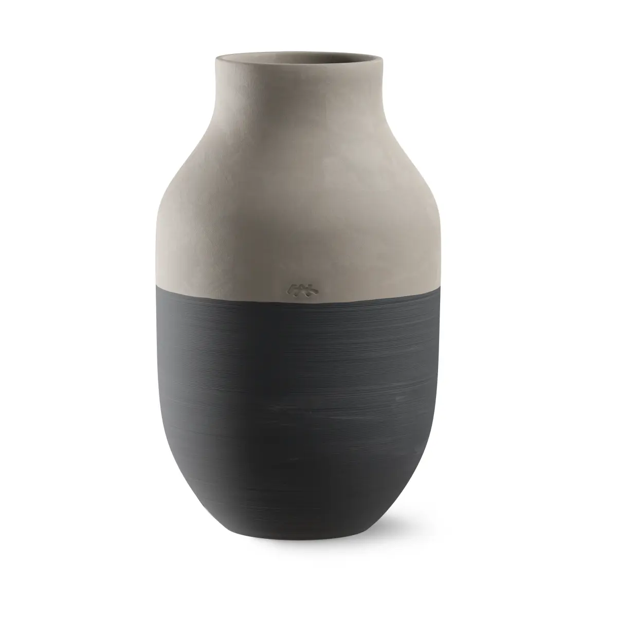 Omaggio Circulare Vase H31 cm, Antrasittgrå