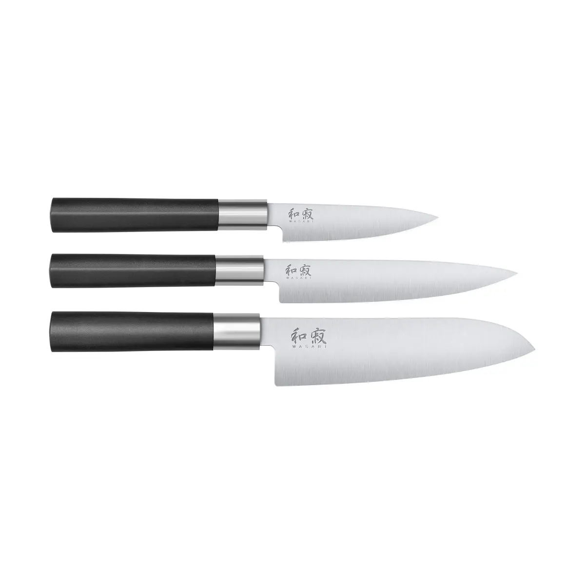 Kai Wasabi knivsett, 3 deler