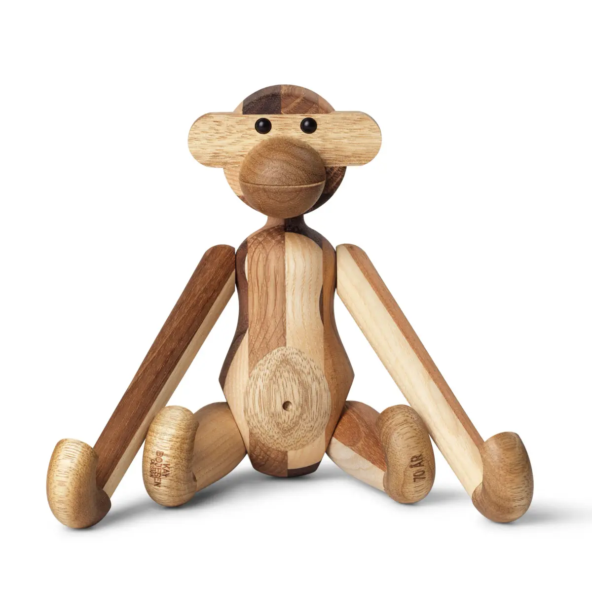 Kay Bojesen ape jubileumsutgave mixed wood, Liten