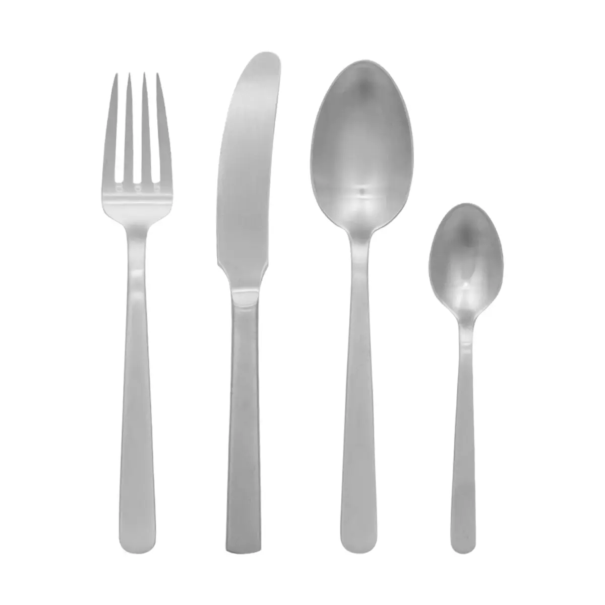 Grand Prix bestikksett 24 deler, Matte steel
