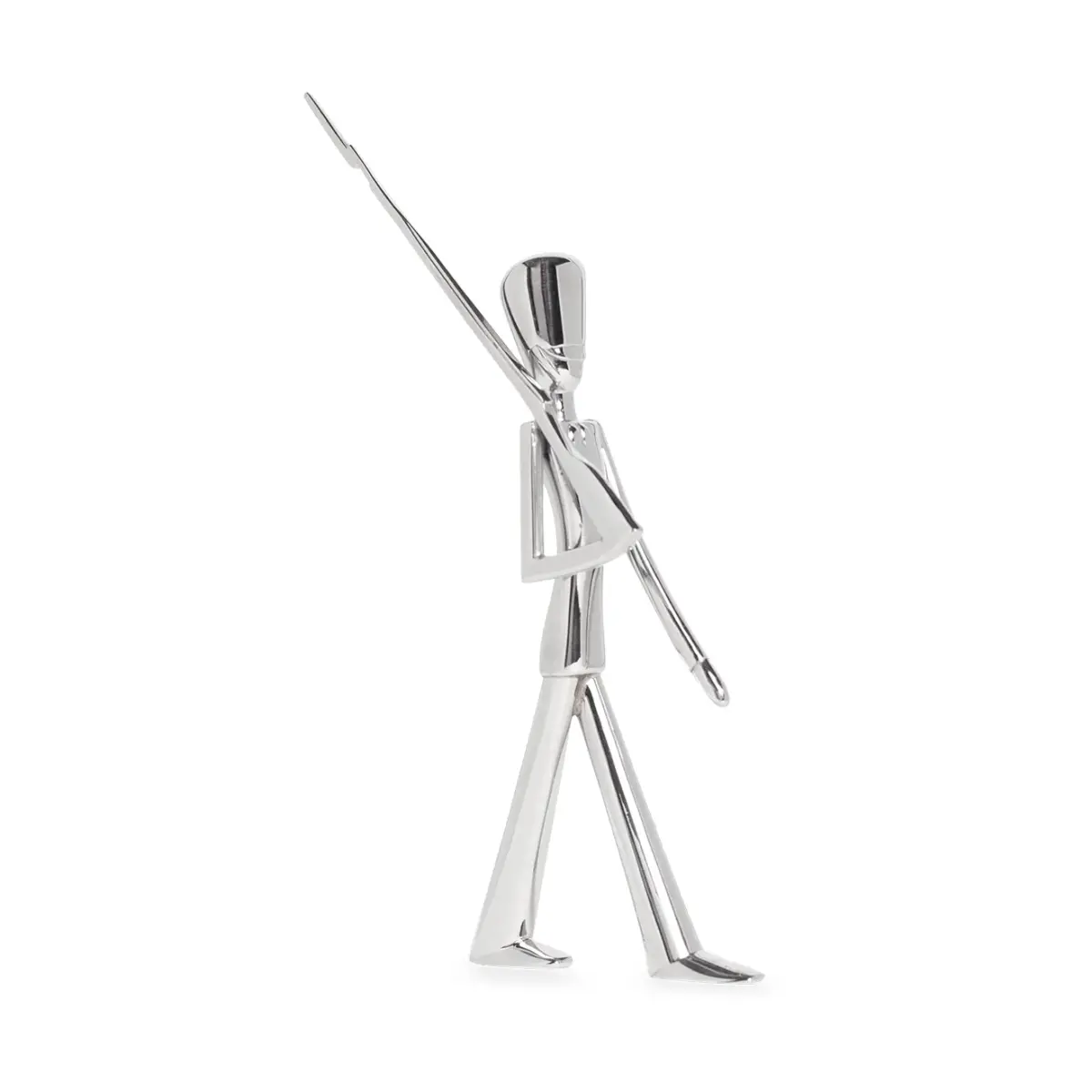 Royal Guard figurin 16 cm, Polished steel