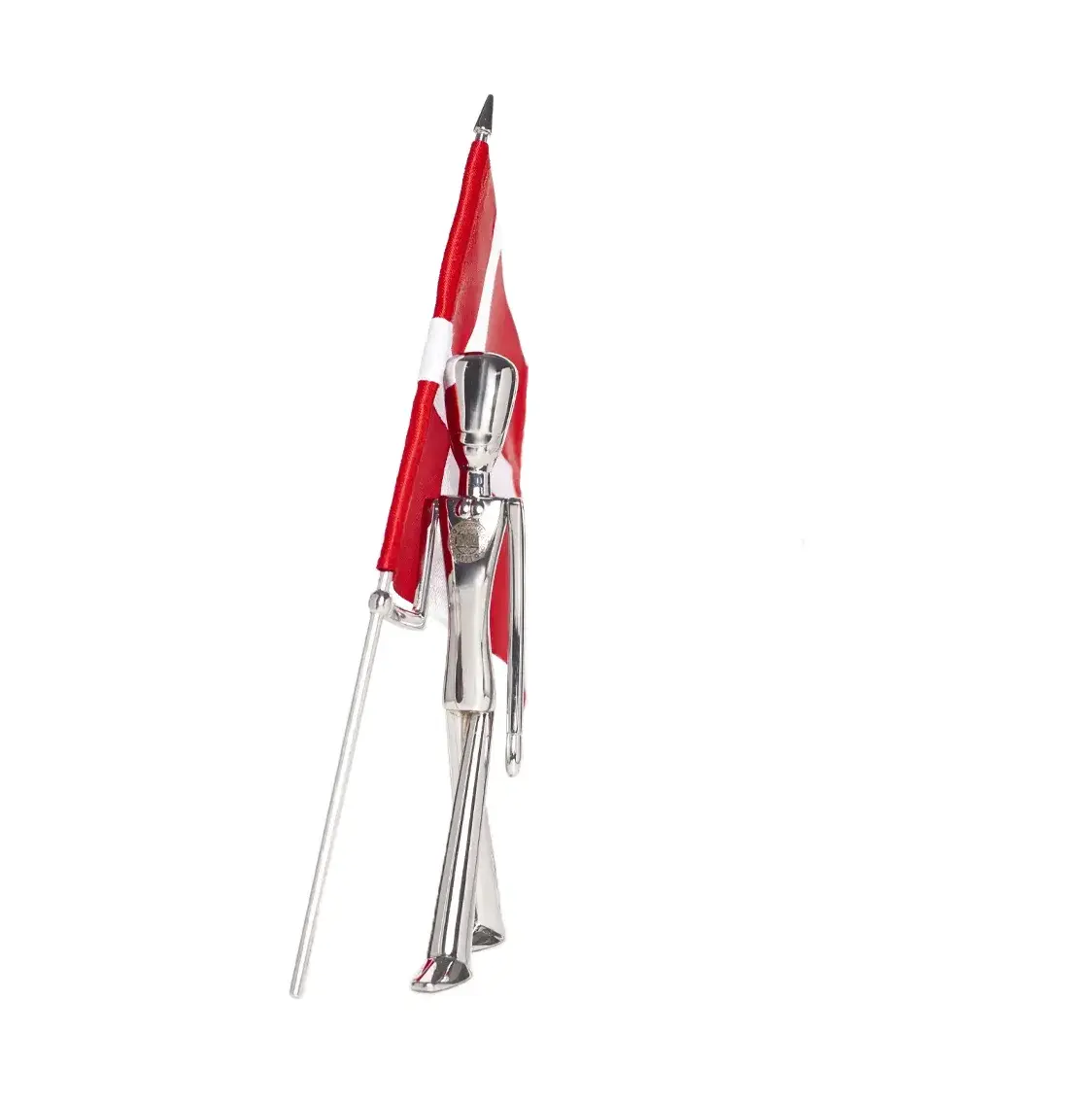 Royal Guard x DBU figurin 18 cm, Polished steel