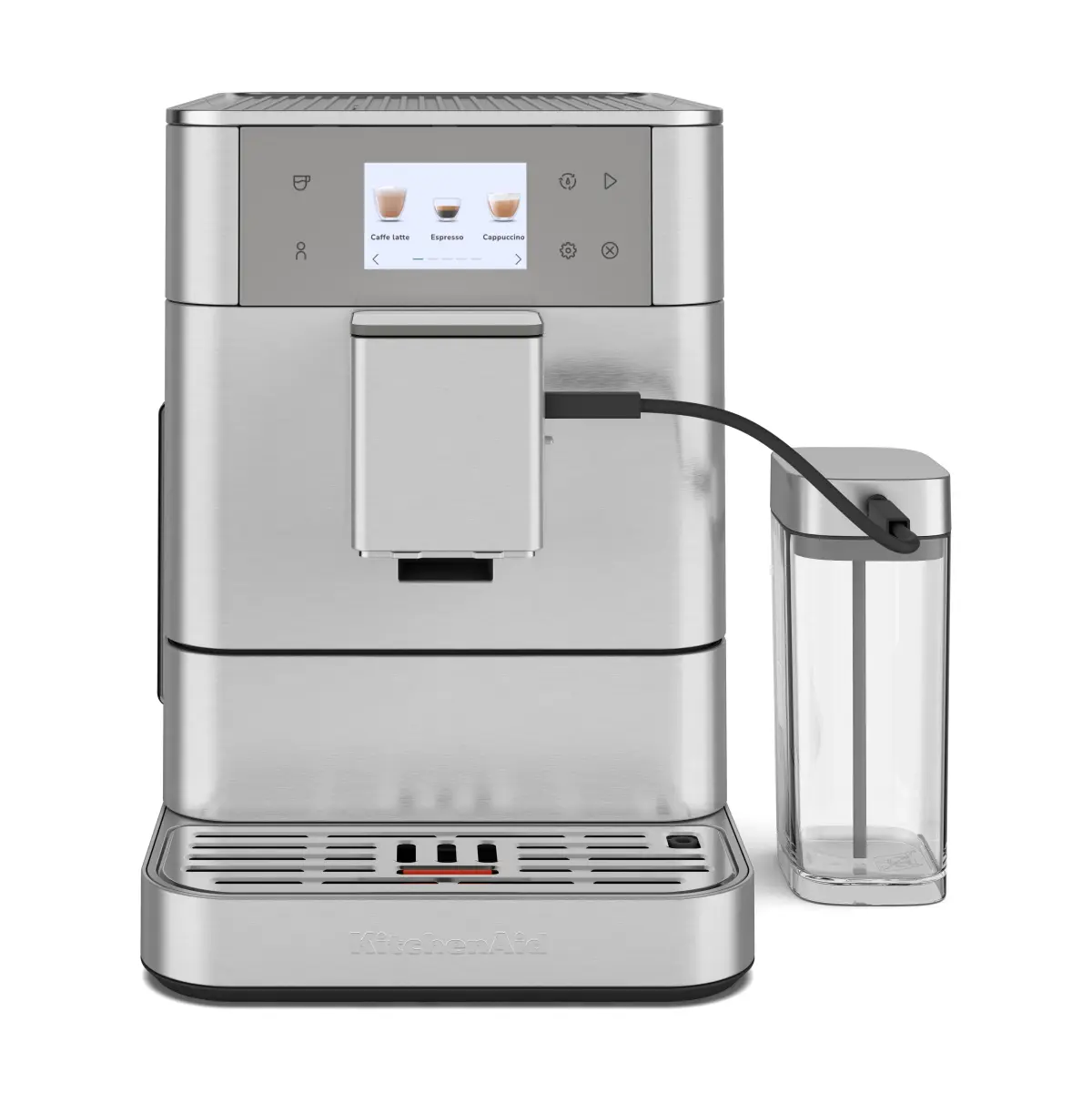 KitchenAid automatisk espressomaskin KF7, Stainless steel