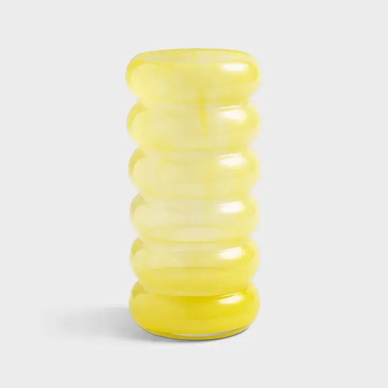 Chubby Vase 21 cm, Yellow