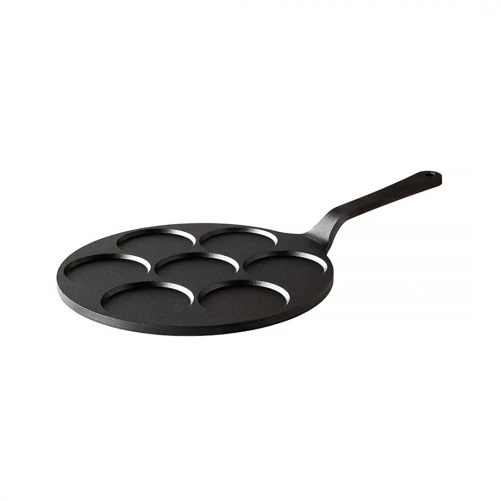 Plattepanne 24 cm, Svart