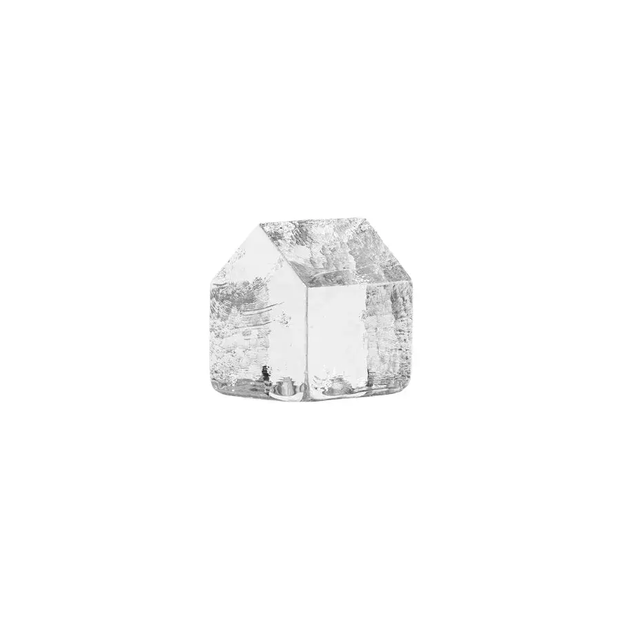 Kosta hus, Transparent, 7,5 cm