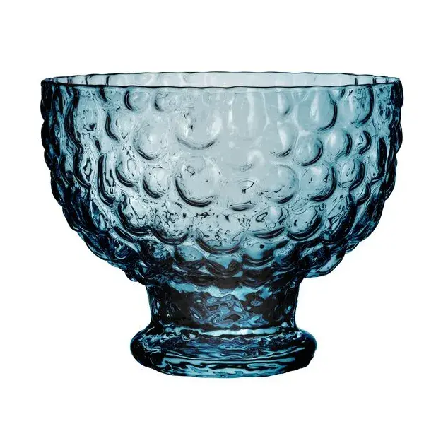 Moss skål sirkulær 19 cm, Blå