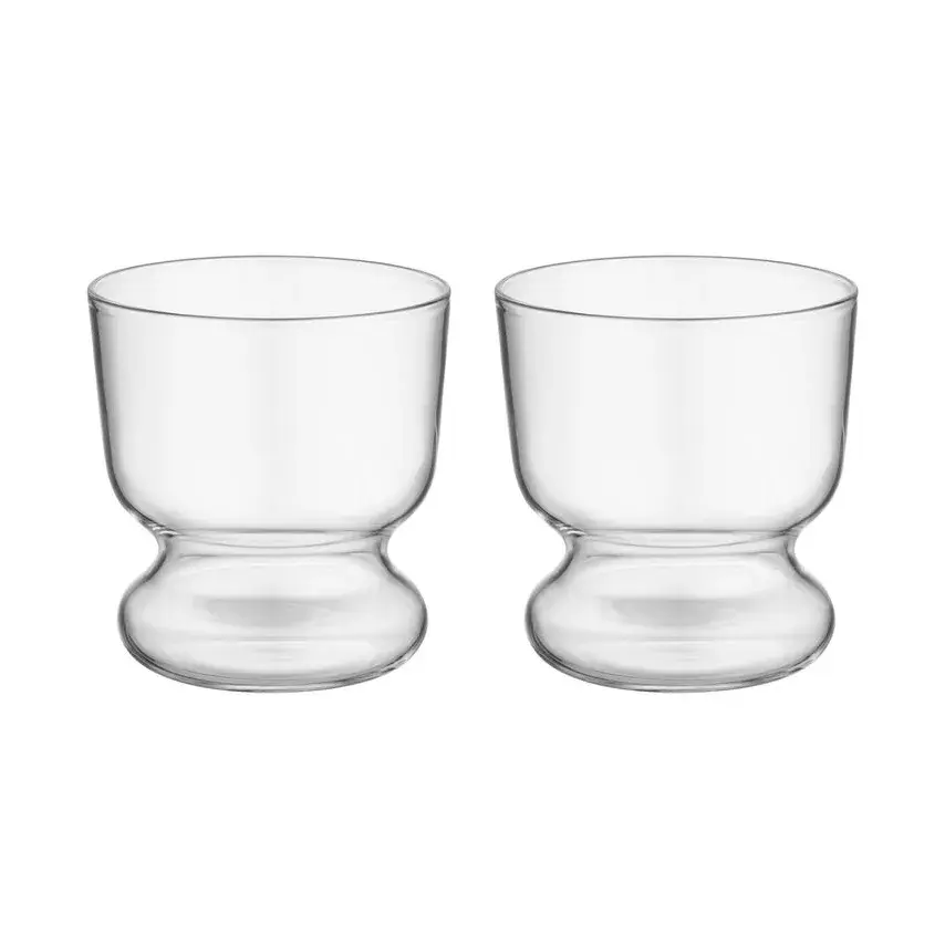Viva old fashioned glass 28 cl 2-pk, Klar