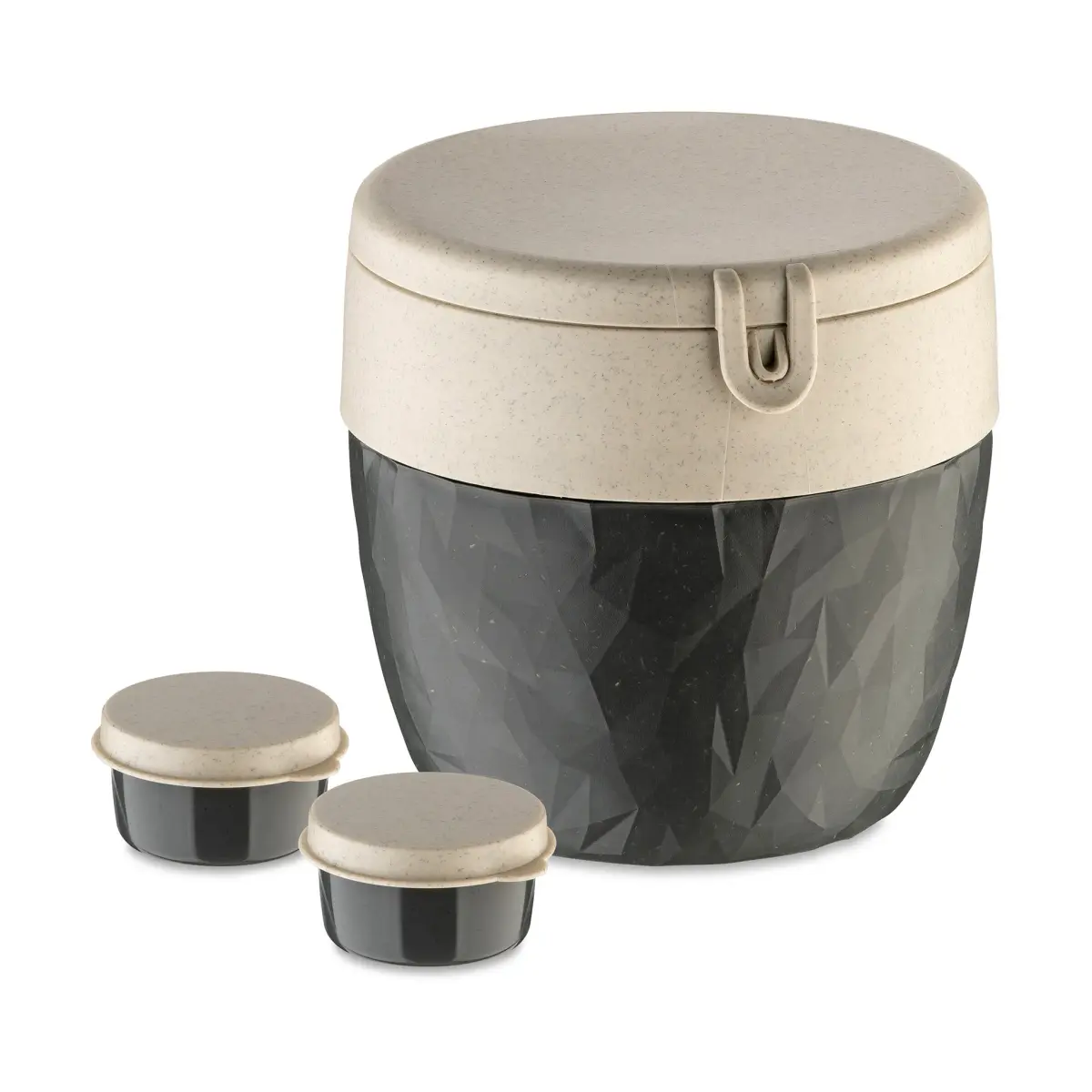 Bentobox lunsjboks L, Nature ash grey