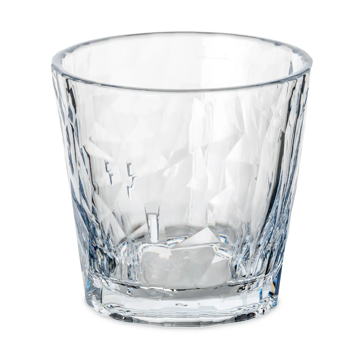 Club No. 22 tumlerglass plast 25 cl 2-pakning, Krystallklar