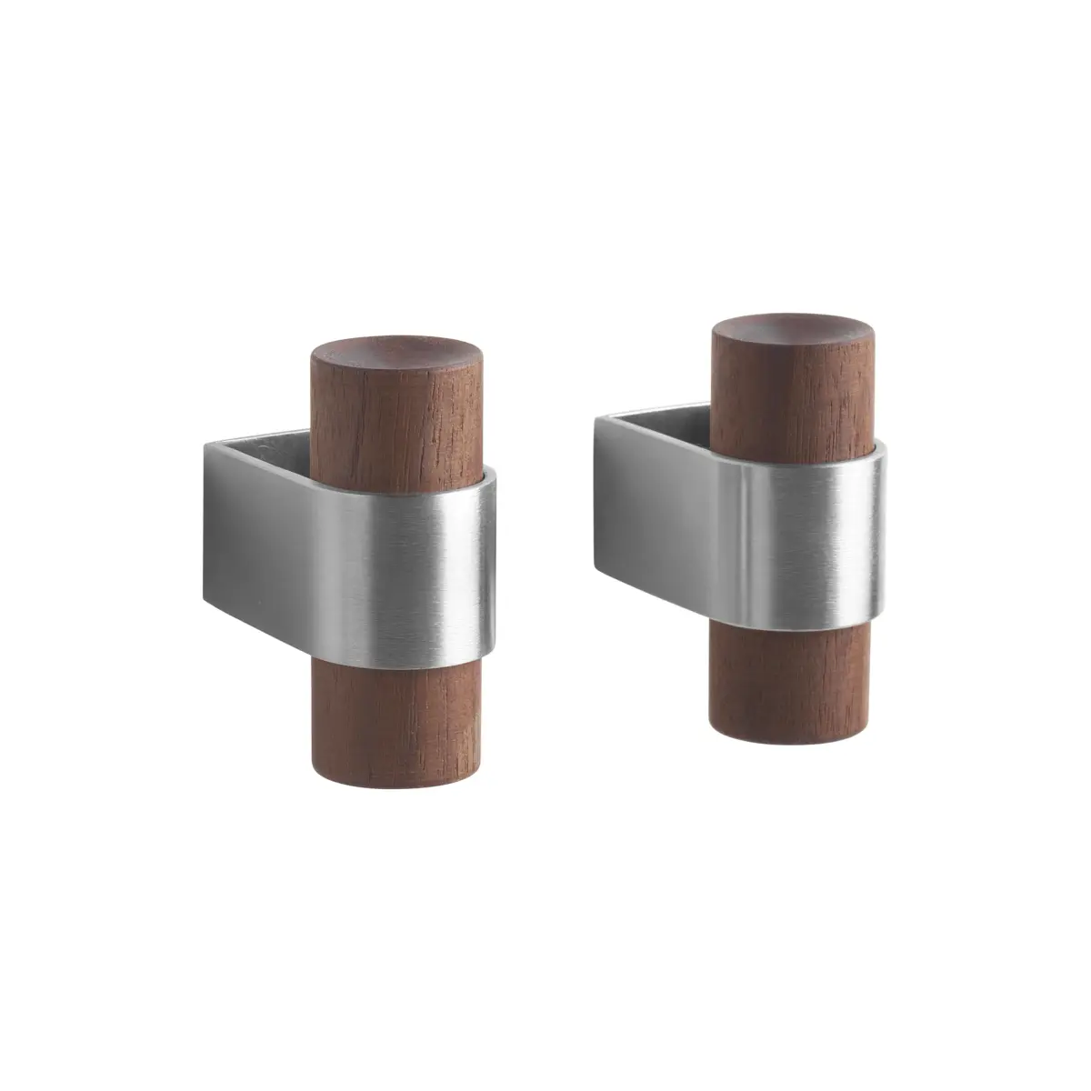 Dowel 2-pakning knagger, stainless steel, 2-pakning