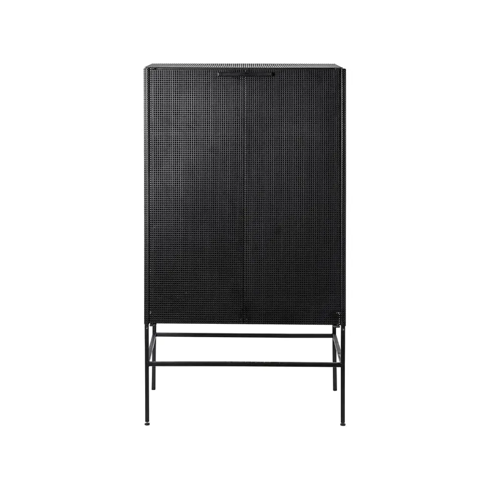 Grid skap, black