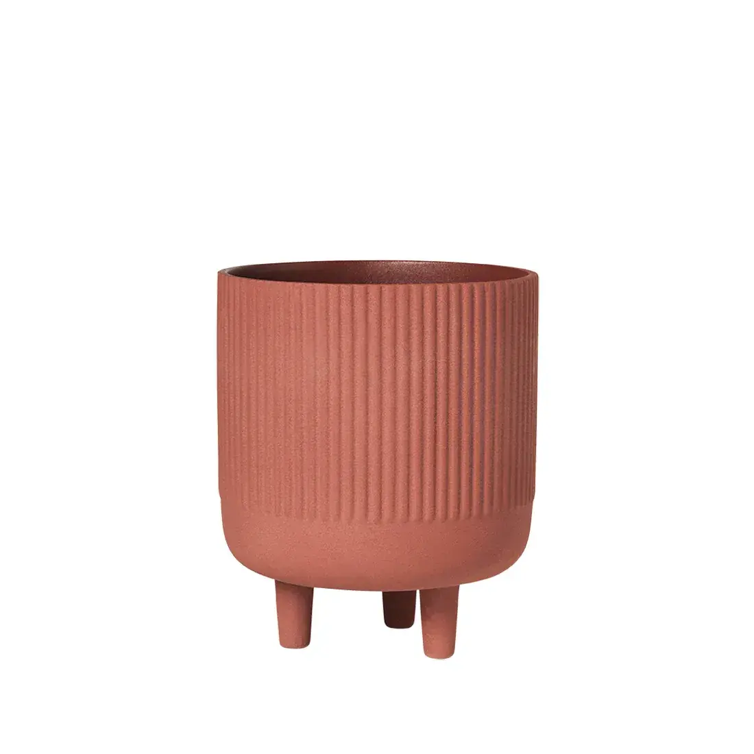 Krukke L Ø18x22 cm, Terracotta red