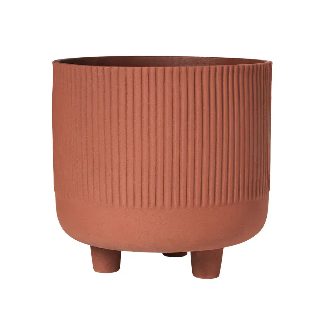 Krukke L Ø30x29 cm, Terracotta red