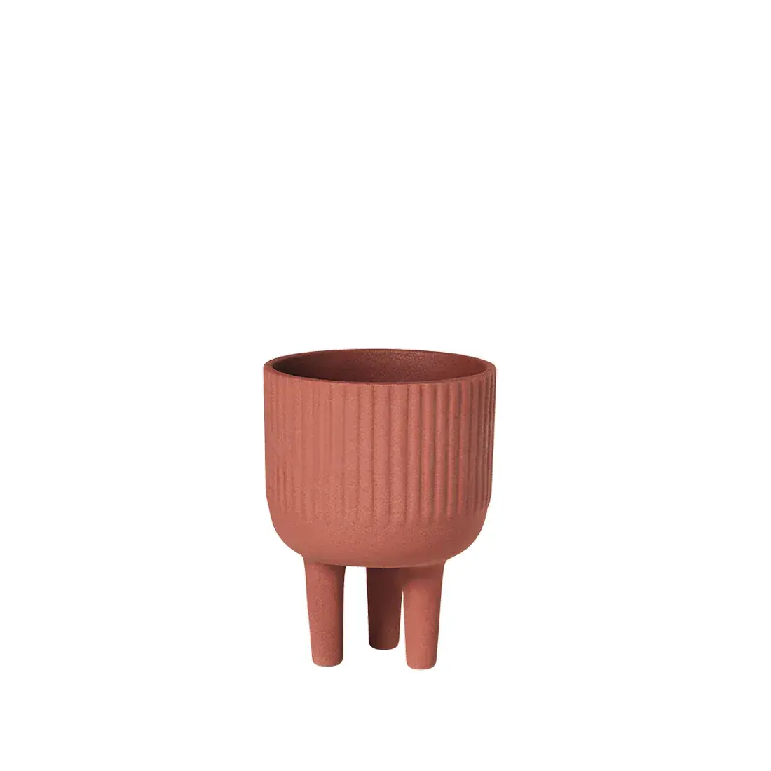 Krukke S Ø12x16 cm, Terracotta red
