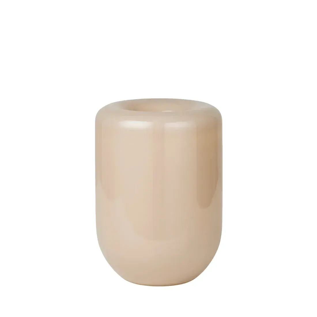 Opal Vase L 20 cm, Beige