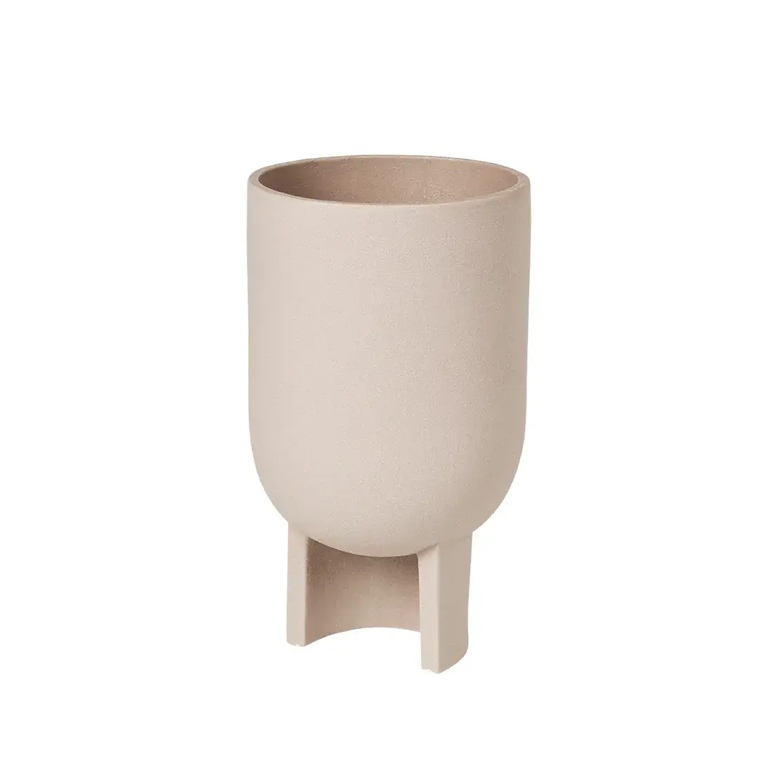Serene blomsterpotte M, Terracotta beige