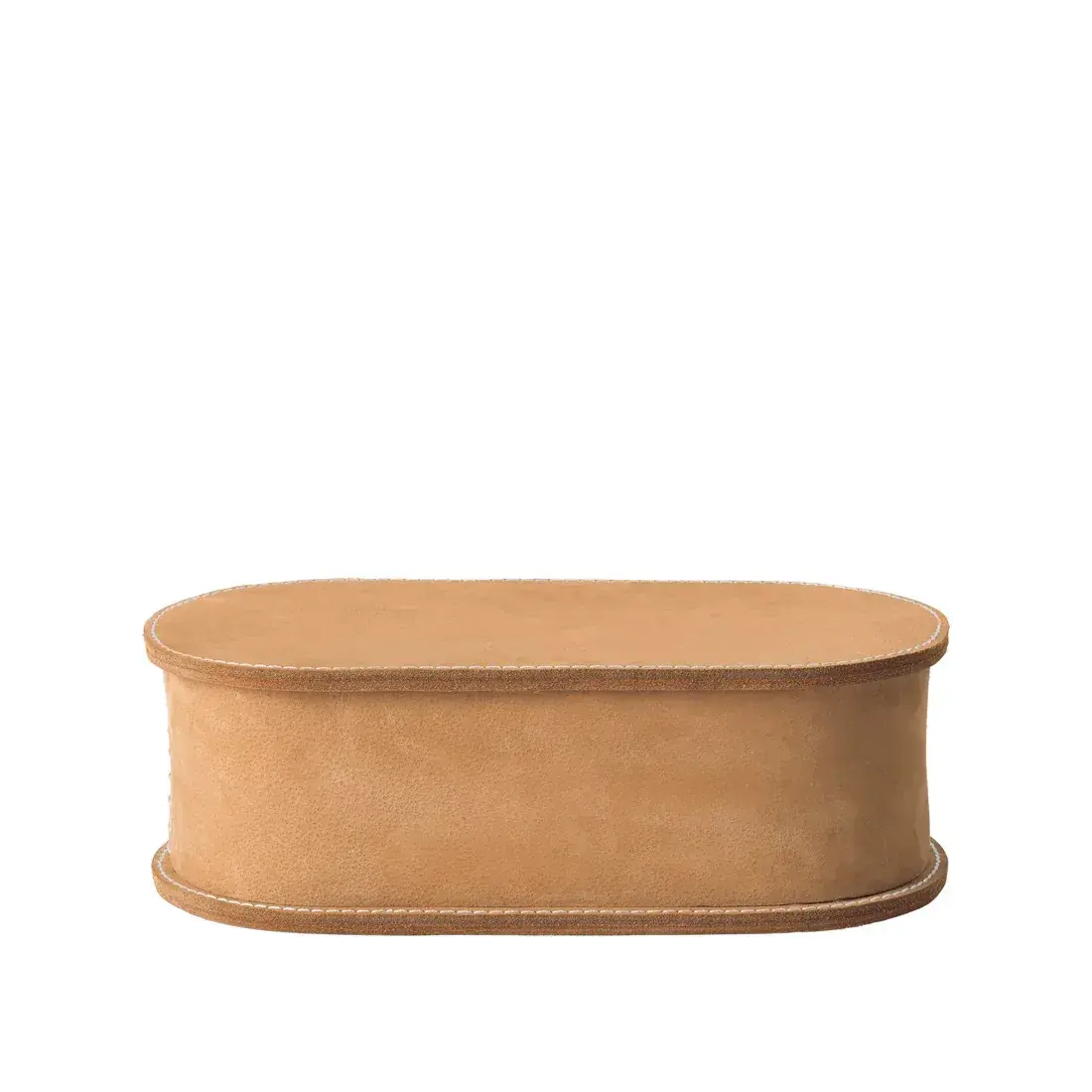 Stitched læretui S, Beige