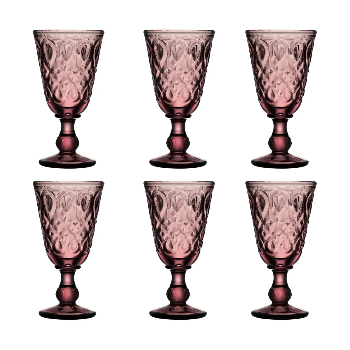 Lyonnais vinglass 23 cl 6-pakning, Ametyst