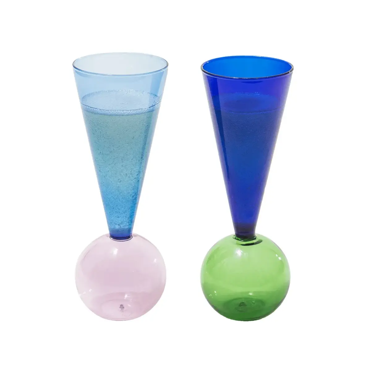 Bubbles celebration Le Duo champagneglass, 3 deler
