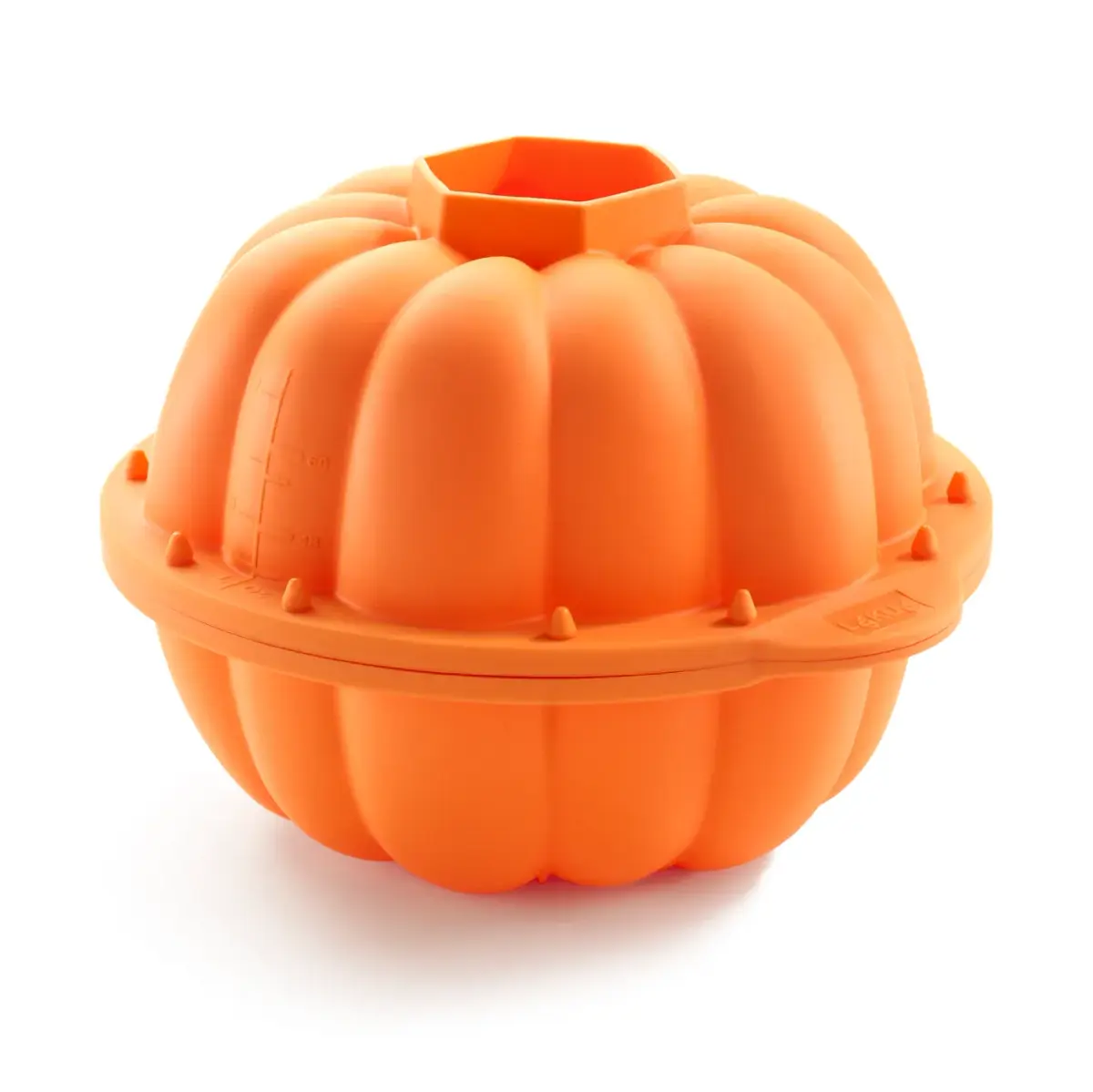 Lékué 3D silikonform Halloween gresskar, Oransje