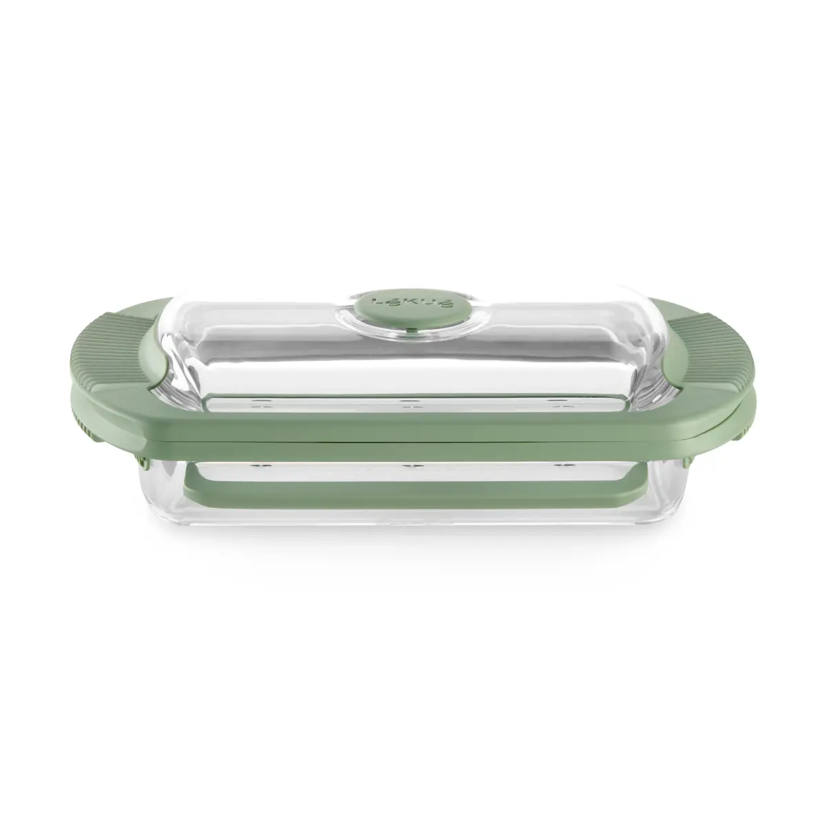 Lékué dampkoker, Transparent, glass, 2‑pakning