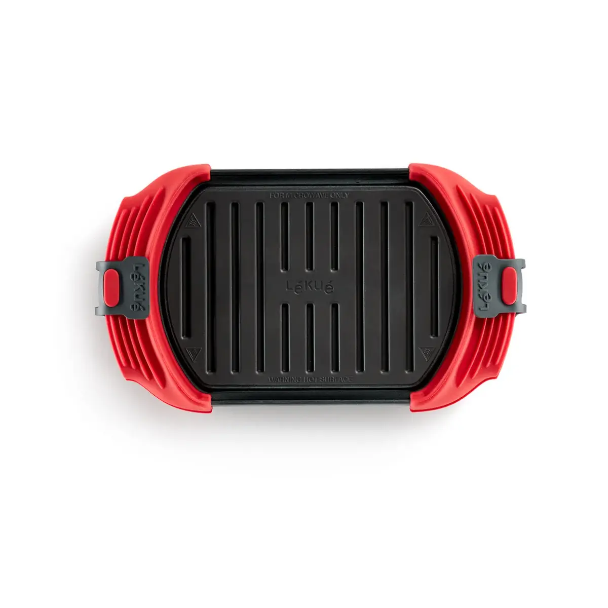 Lékué grill for mikrobølgeovn, Rød