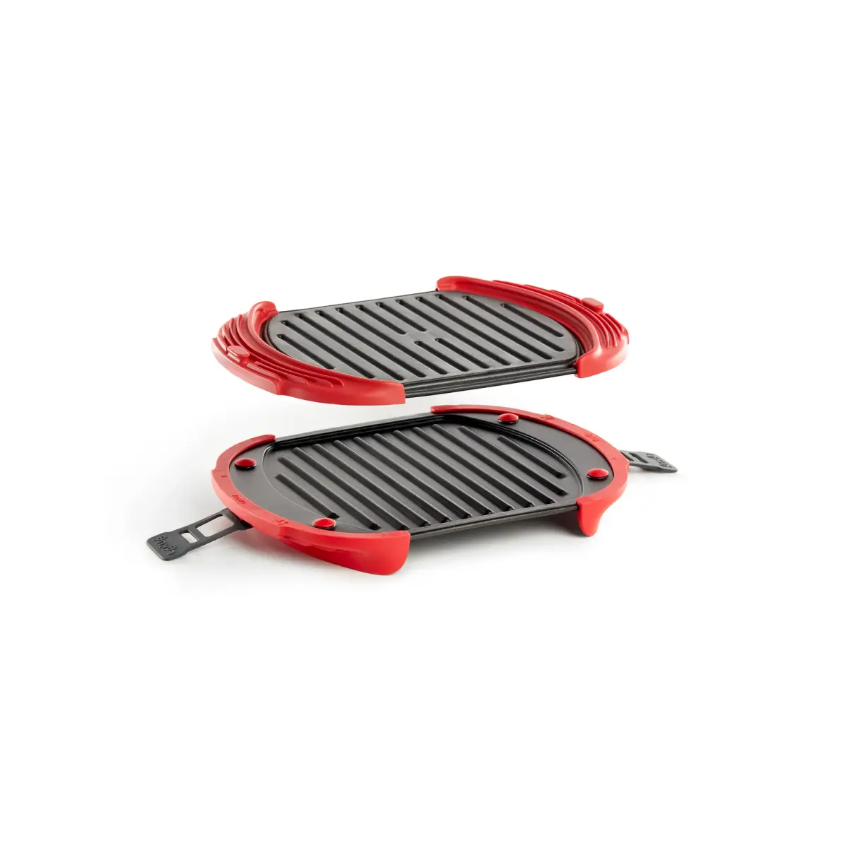 Lékué grill for mikrobølgeovn XL, Rød