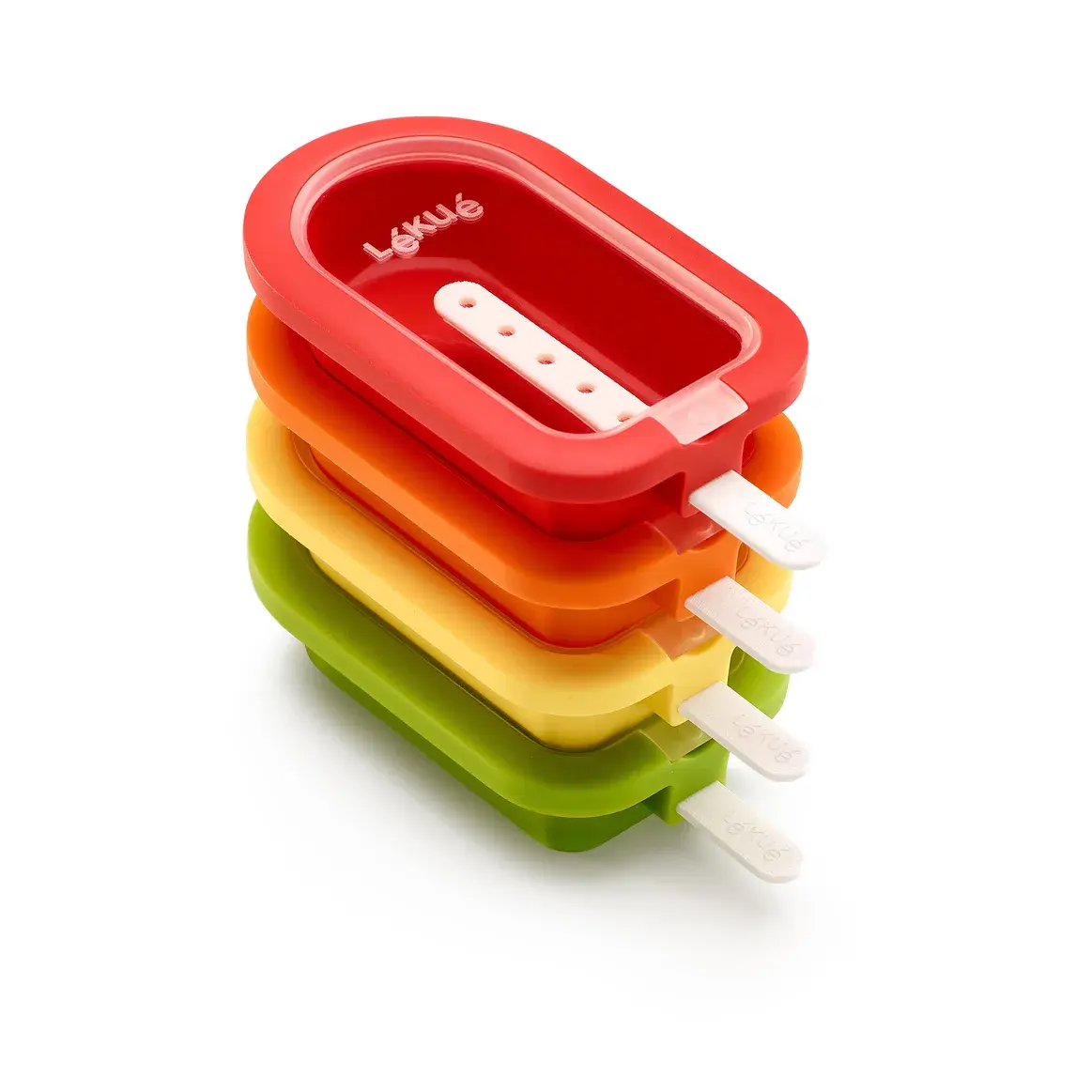 Lékué mini stablebare isformer, 4 deler, Blandet