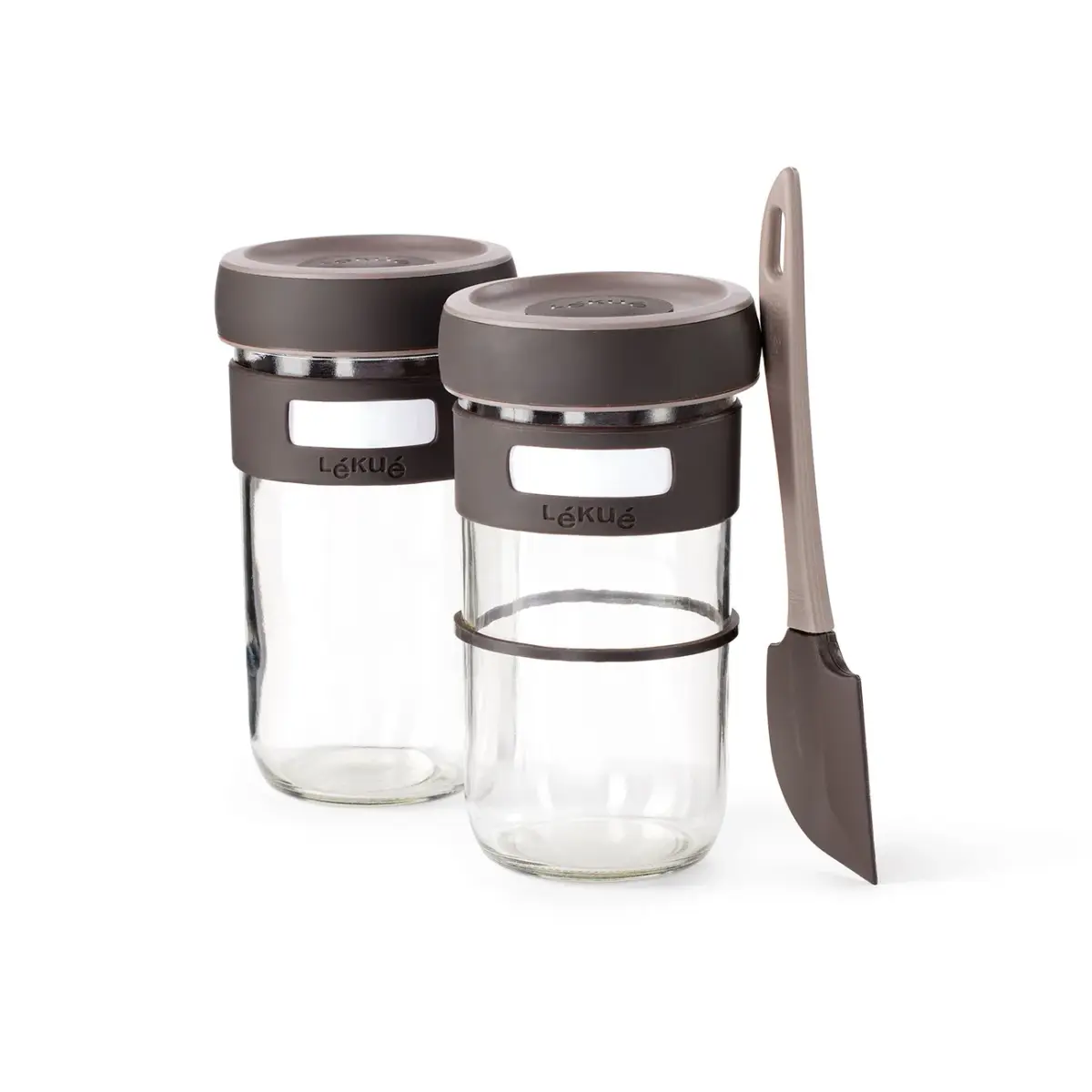 Lékué surdeig startkit 3 deler, Brun