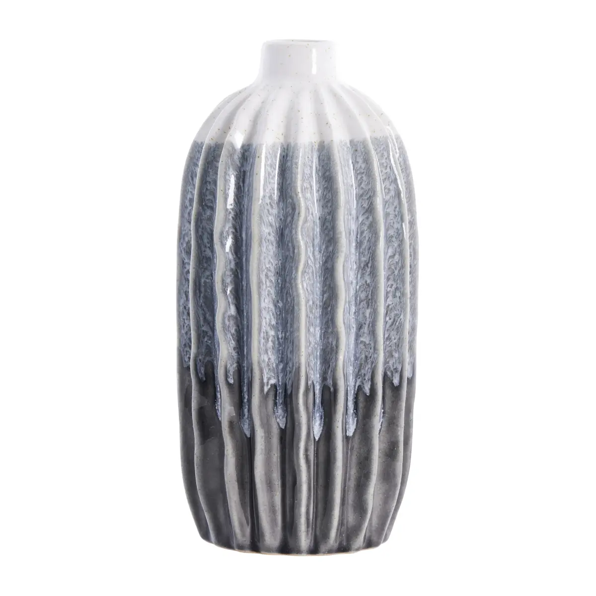 Aysia vase 13,5 cm, White-blue
