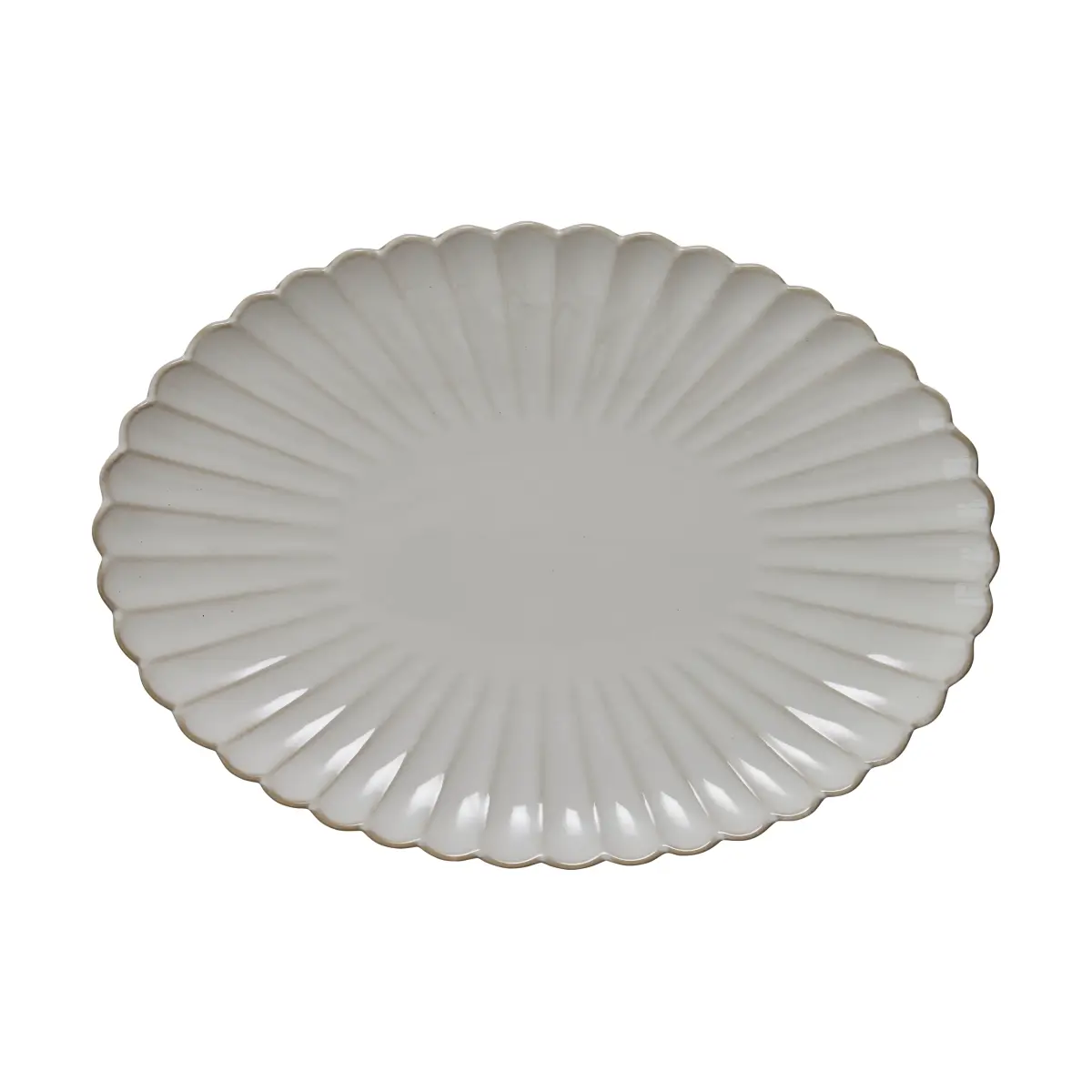Camille serveringssål 36x25,5 cm, Off White