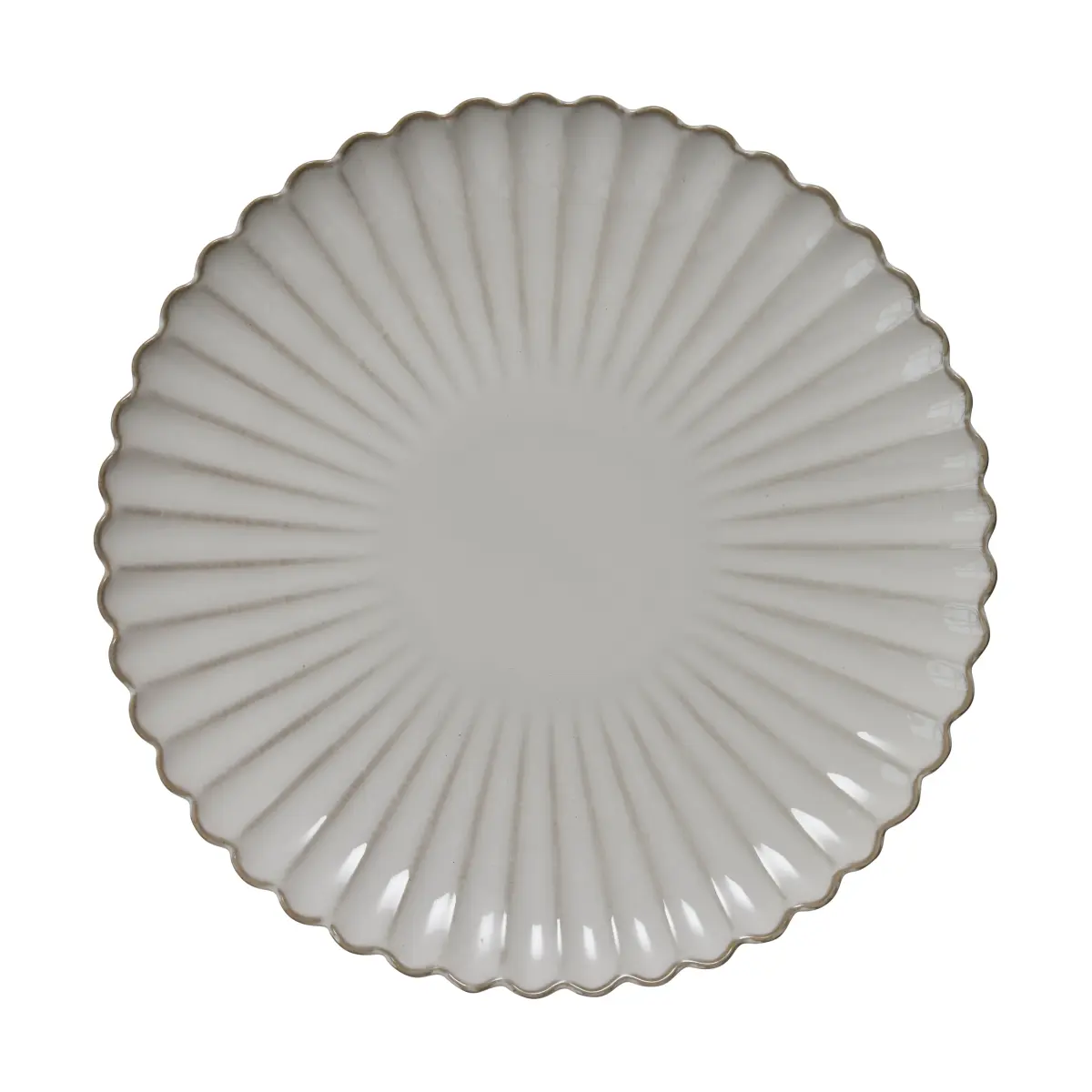 Camille tallerken Ø27 cm, Off White