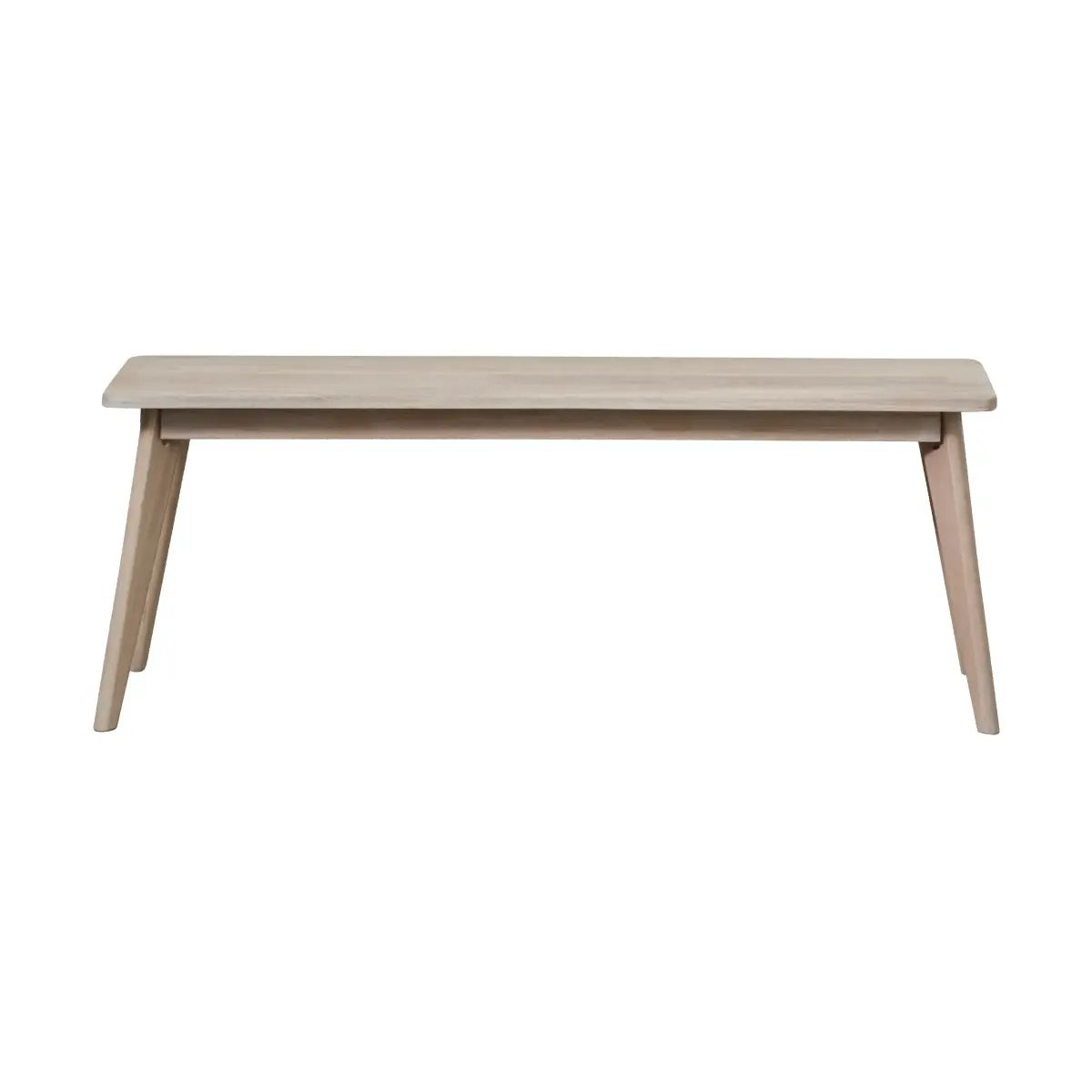 Ellie benk 120x30x45 cm, White Wash