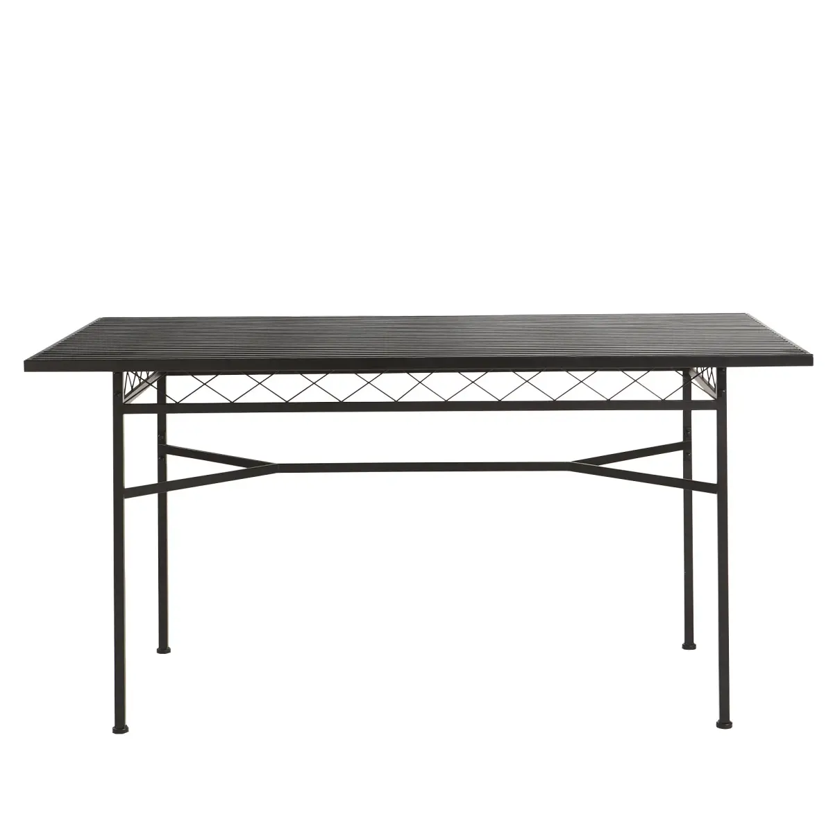 Gardia hagebord 85x150 cm, Svart