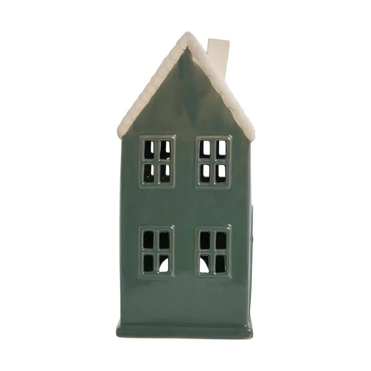 Hollia dekorasjonshus 29 cm, Dark green
