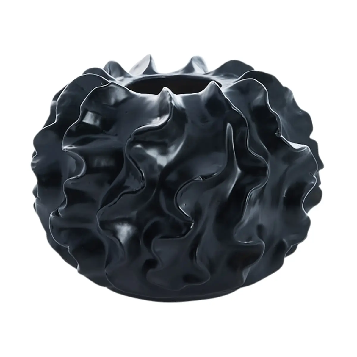 Sannia vase 20,5 cm, Black